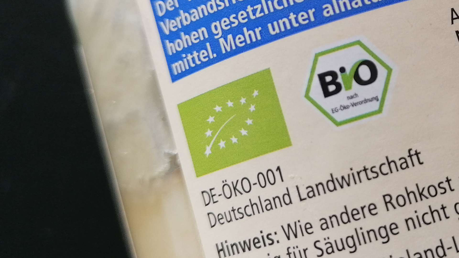 Öko-Verordnung im Lebensmittelrecht